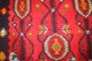 Exceptional Historic Navajo Saddle Wool Blanket 68'x48'