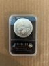 Beautiful 2014 One Ounce American Silver Eagle Uncirculated Coin In Plastic Case !!!