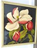 Vintage Floral Watercolor Signed And Framed Bernard Picture