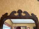 Antique Large Chippendale Style Mirror