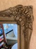 Victorian Era Gold Framed Mirror, 31' X 19'