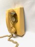 Vintage AT & T Wall Mounted Rotary Phone In Manilla Taupe