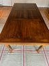 French Country Wood Dining Table - Self Storing Leaves
