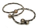 A Pair Of Vintage Sterling Silver Bracelets By Tiffany & Co.
