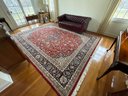 Vintage Room Size Persian Oriental Rug  Carpet. 119' X 164' ( 2nd Fl Office)