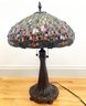A Bronze 'Mushroom Lamp' After Louis Comfort Tiffany