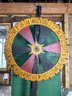 Large Vintage Carnival Wheel