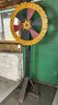 Large Vintage Carnival Wheel