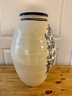 Glazed Ceramic Floral Vase