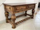 A 17th Century Portuguese Style Hardwood Console