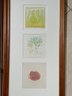 A Series Of Framed Mixed Media Engravings, Signed Noel