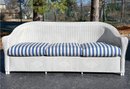 A Fine Quality Wicker Sofa By Lloyd Flanders