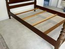 Antique Mahogany Four Poster Full Size Bed