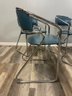 Mid Century Lowenstein Chrome Side Chairs - Set Of 4