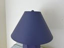 Morris Greenspan Lamp Mfg 1981 Purple Table Lamp