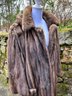 Stunning Detachable Hood Mink Coat