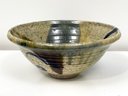 An Art Pottery Glazed Ceramic Fruit Bowl