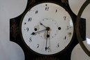 Working Antique French Gilded Empire Mantle Clock With Key