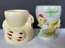 7 Vtg Sets Of Salt & Pepper Shakers Includes Shawnee Pottery Corn King &  Puss-n-Boots, Valco Japan