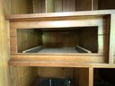 A Vintage MCM Built In Bar And Entertainment Console - Including Electronics
