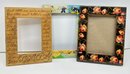 7 Picture Frames, Some Vintage, Some With Glass