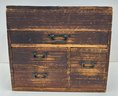 Antique Chinese Solid Wood Jewelry Box