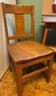 Maple Stand And Kitchen Utility Chair