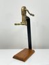 An Impressive Monterey Brass Cork Screw On Stand (Could Be Bar Mounted)