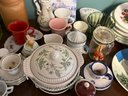 Large Lot Of Miscellaneous Decorated Porcelain Collectables