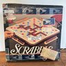 Scrabble Deluxe Edition, Travel Set, Extra Deluxe Board, Many Bags Of Letter Tiles, Mug & Racks