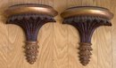 Pair Of Wall Sconces Shelves
