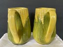Vintage Lot Of 2 SHAWNEE #70 Corn King Creamers- No Issues!