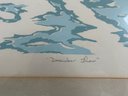 An Original Mid Century Artist Proof Serigraph 'December Thaw,' By Lorna Eclassic