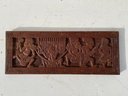 A Primitive African Carved Exotic Hard Wood Panel
