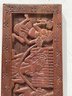 A Primitive African Carved Exotic Hard Wood Panel
