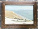A Vintage Oil On Canvas, Seascape, Unsigned