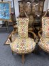Pair Of Unique And Quirky Mid Century   Chairs