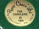 Just In Time For The Holidays - 8 BYER'S CHOICE Figures - THE CAROLERS - From 1994 & 1998 - PLUS 15 T322q