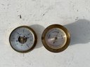 Antique Brass Barometers