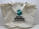 Word Puzzle Books & 2 Scrabble Championship Tote Bags