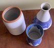 Three Pieces Of Amalia Pottery