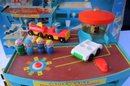 Vintage 1972 Fisher Price Family Play Airport With Original Box