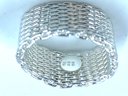 Tiffany & Co. Style Mesh Ring - 925 Sterling Silver - Size 7