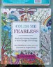 3 Art Kits - Color Me Fearless Zen Coloring Book W/ Crayons & 2 Oil On Canvas Painting Kits