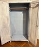 Shabby Chic Hand Painted Solid Wood Armoire Closet
