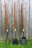 Mid-Century Modern Four-Piece Standing Fireplace Tool Set By Seymour Manufacturing Co.