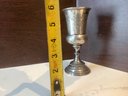 Coin Silver Stemmed Cup
