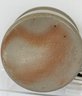 Vintage Salt Glazed Crock Signed David Eldreth Knottingham PA 3 3/4' H X 6' W