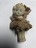 2 1/2' Bisque Doll - Stamped Made In Japan