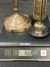 Pair Of Sterling Silver Candlesticks - 432g/15.2oz